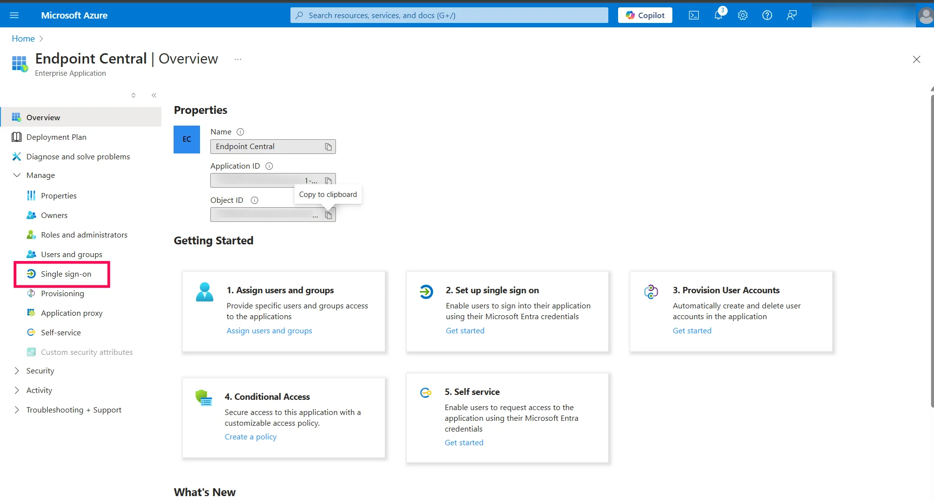 SAML Authentication settings for Azure SAML Authentication settings for Azure
