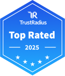 TrustRadius Top Rated 2025 award