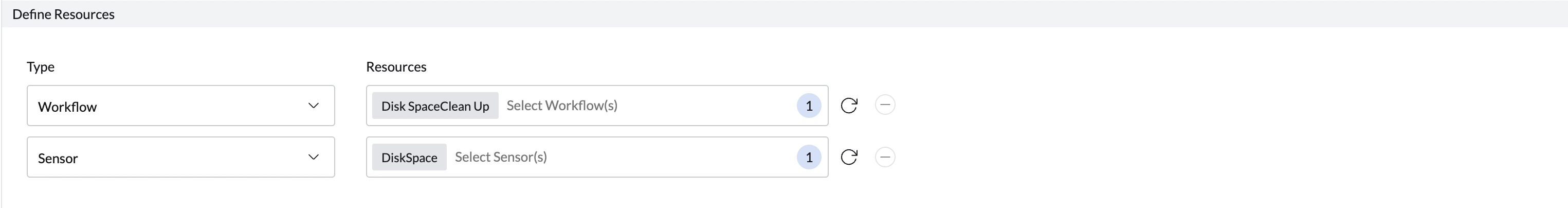Adding resources