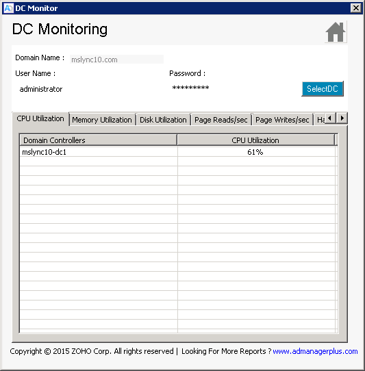 Free Windows Active Directory DC Monitoring Tool Free Windows Active Directory DC Monitoring Tool