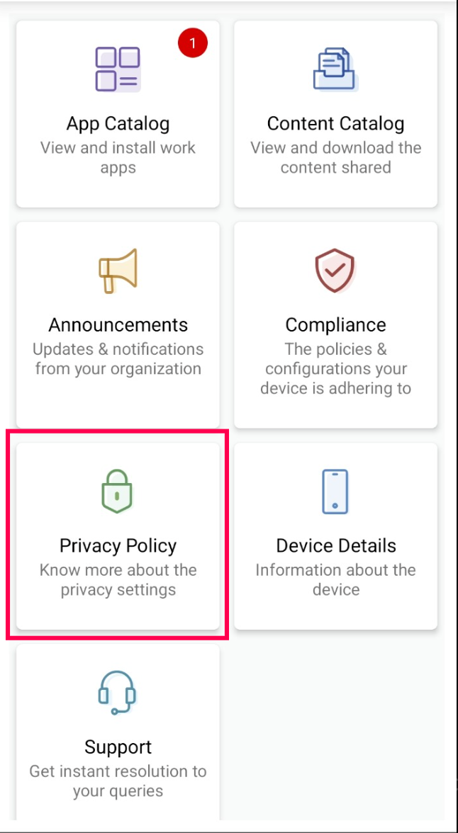 Privacy Settings Privacy Settings