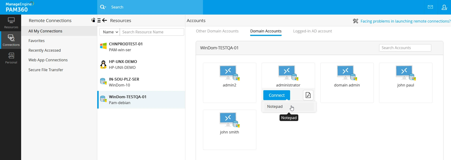 connection-remote-app