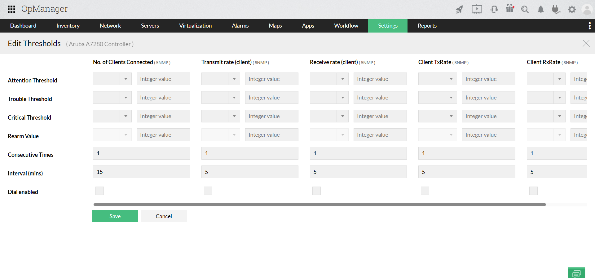 Wi-Fi monitor Wi-Fi components monitor - ManageEngine OpManager