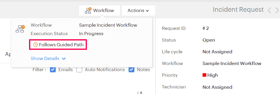 Execution of User Transitions