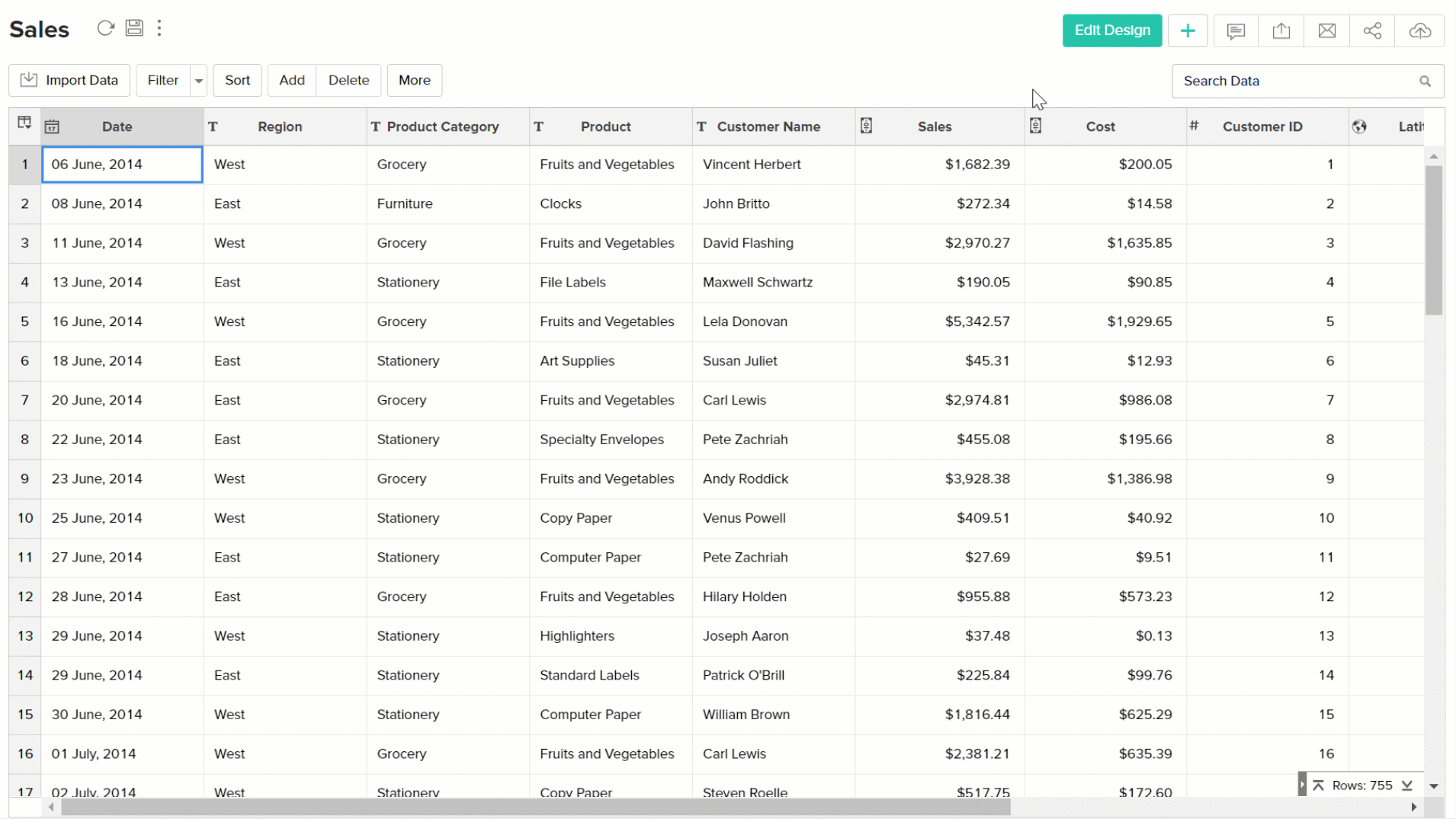 Relational database Alternate lookup