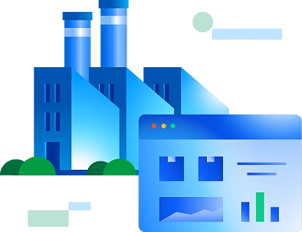Challenges in the manufacturing industry illustration