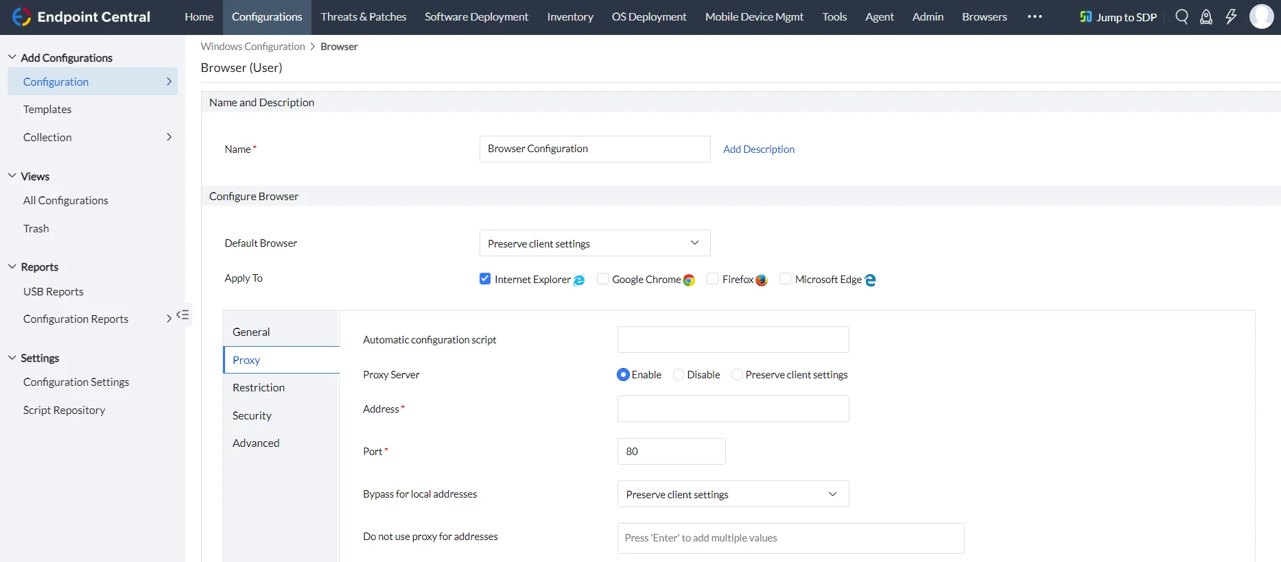 configuration-management screenshot configuration-management screenshot