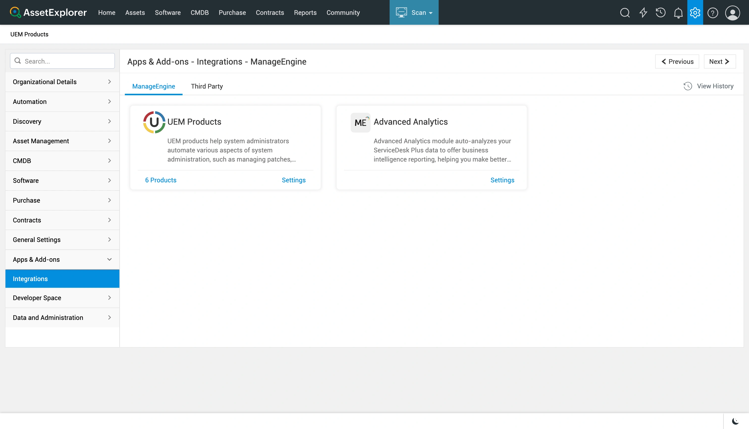 Select UEM Products