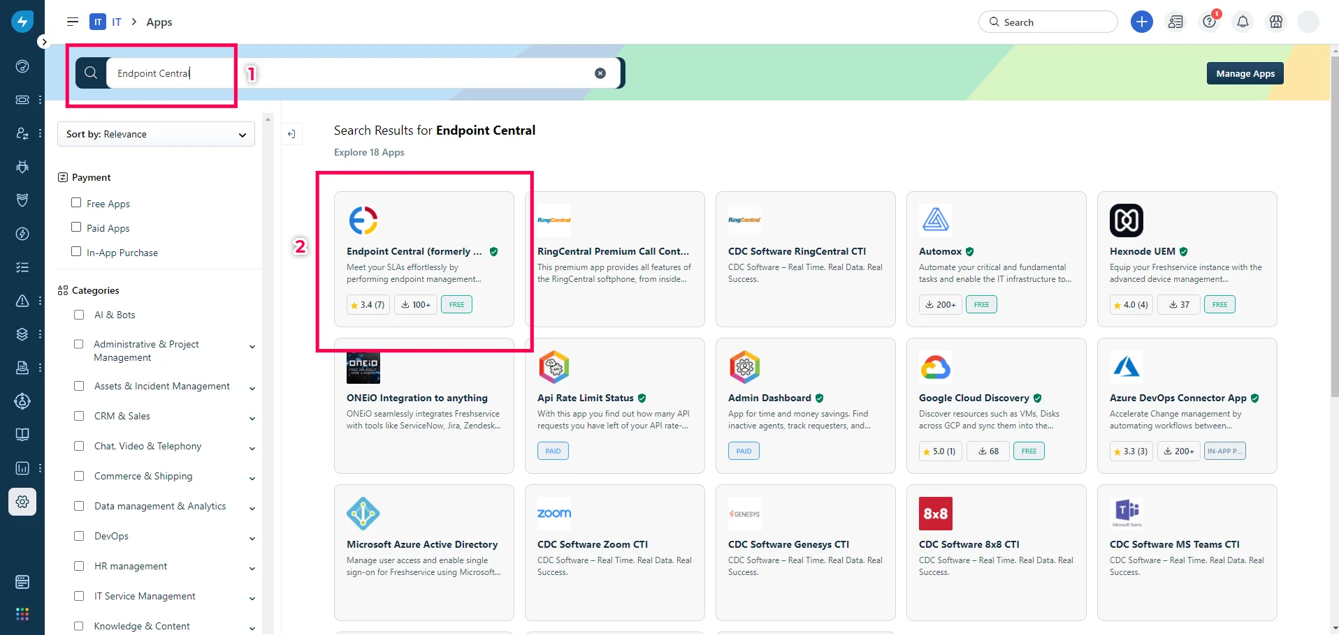 Freshservice Marketplace Search Freshservice Marketplace Search
