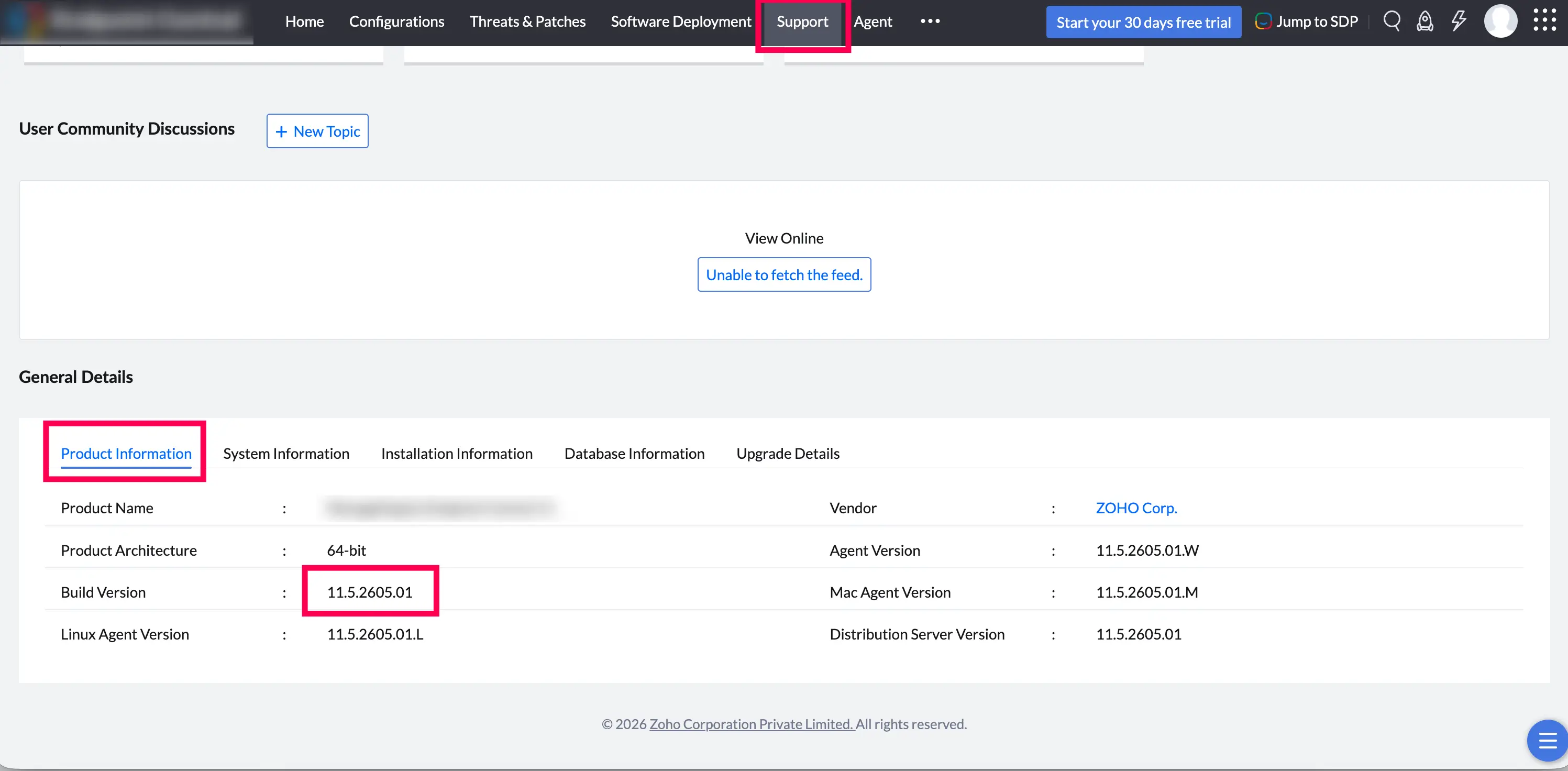 Check your current build number under profile icon Check your current build number under profile icon