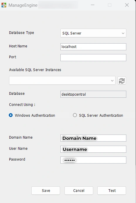 sql database sql database