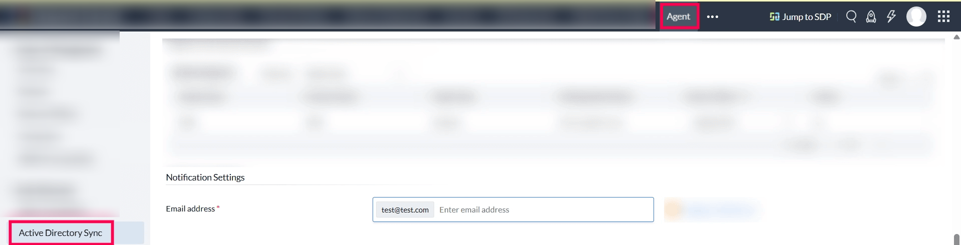 som policy notification settings