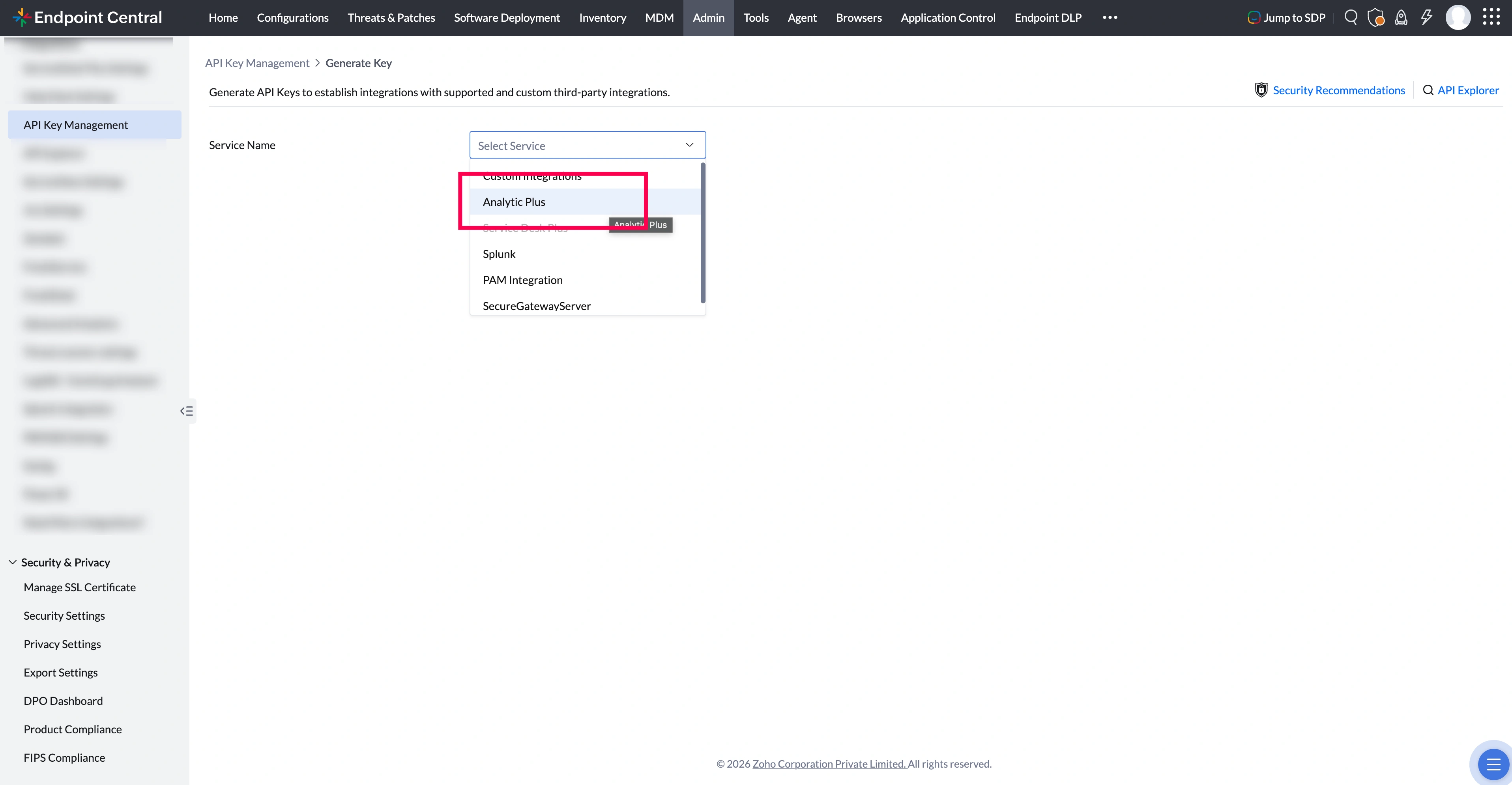 Select Analytics Plus Select Analytics Plus
