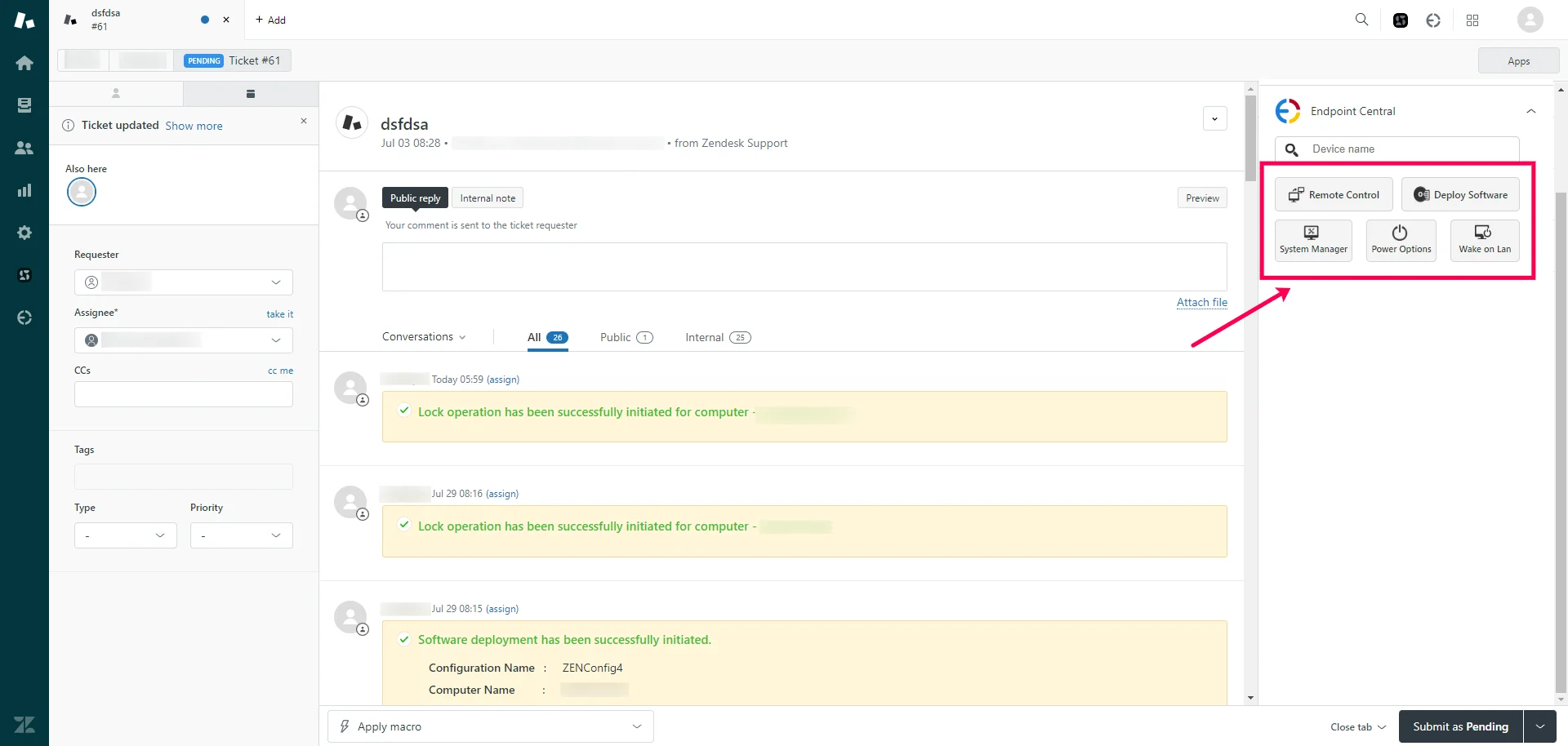 zendesk-ec-op-features-from-ticket integration screenshot