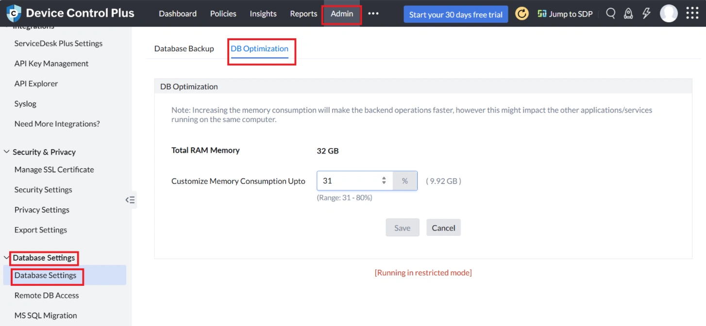 Data-optimization DB Optimization
