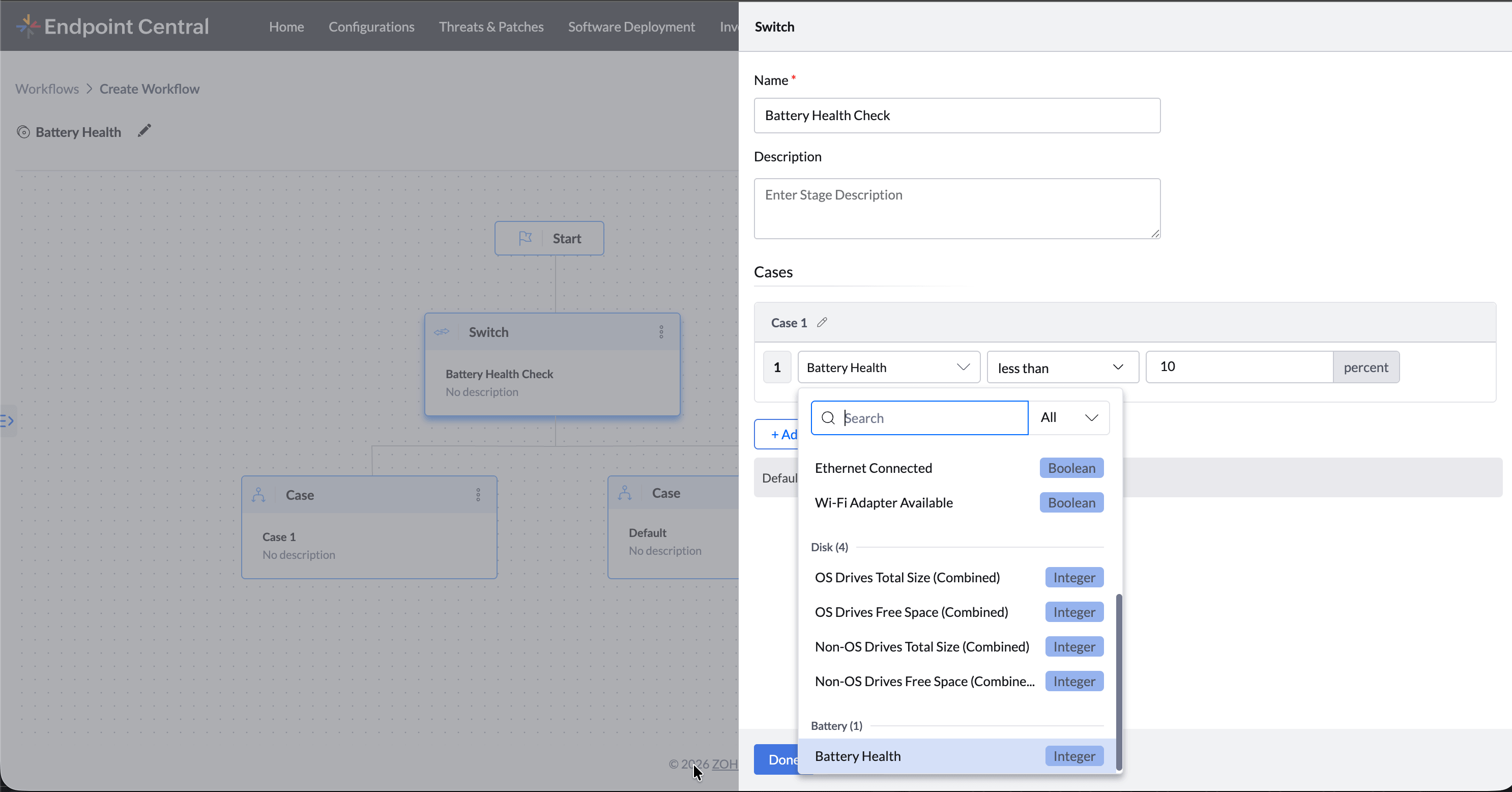 example - default variables default variables