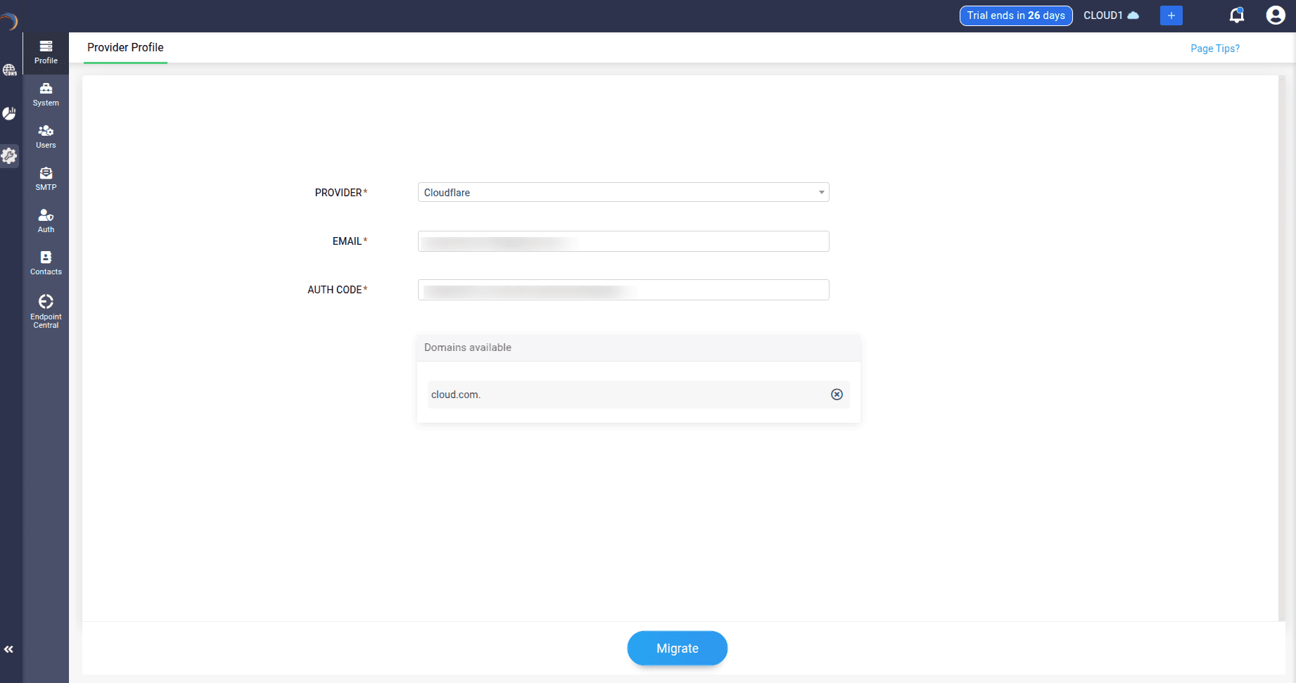 DDI Central - Provider Profile Setup