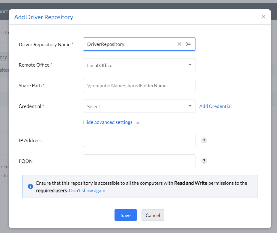 Image software for hard disks - ManageEngine OS Deployer