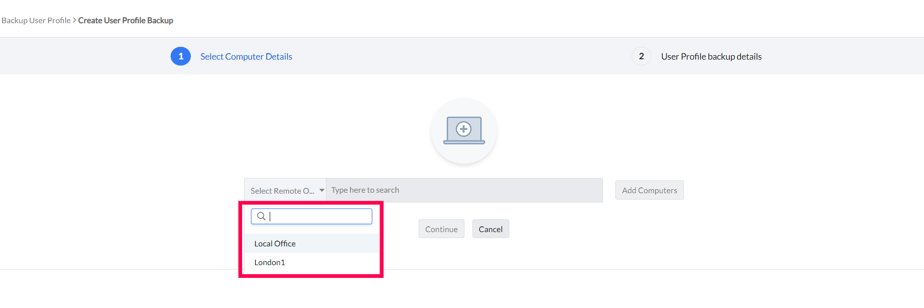 User profile back-up - OS Deployer User profile back-up - OS Deployer